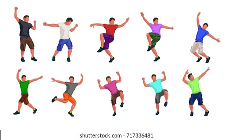 male dancer set