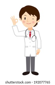 Male doctor to do okay