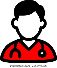 Médico Masculino Saúde Profissional Avatar