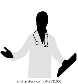 Male Doctor standing 