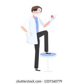 male doctor in uniform 