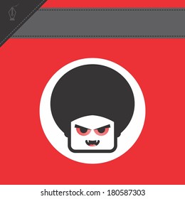 male dracula portrait avatar picture