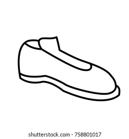 Male elegant shoe icon vector illustration graphic design