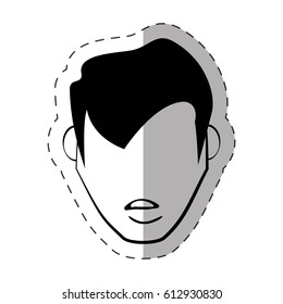 male faceless character image