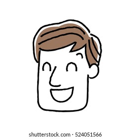Male, Facial expression, Facial expression: Smile