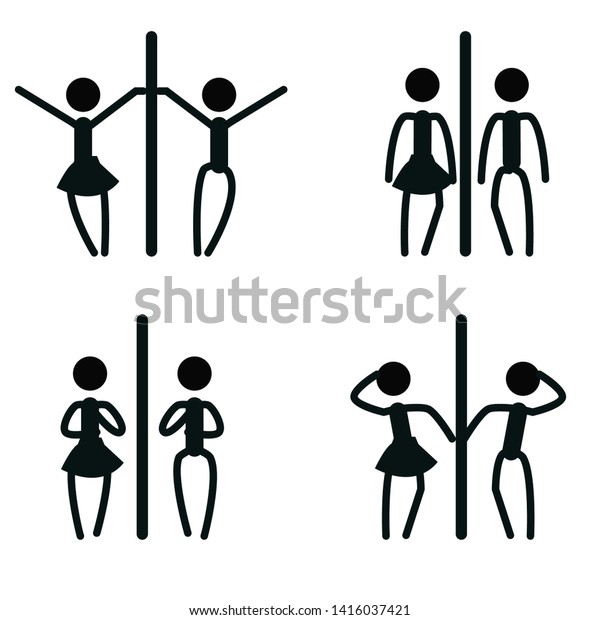 Male Female Bathroom Sign Vector Icon Stock Vector Royalty Free