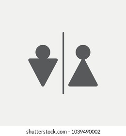 Male and female Flat Icon