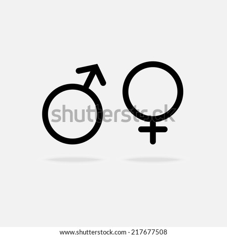 Male and female  icon