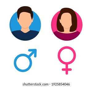 female gender symbols