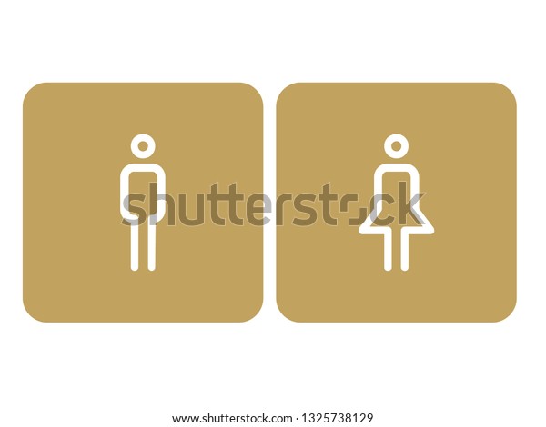 Male Female New Logo Stock Vector (Royalty Free) 1325738129 | Shutterstock