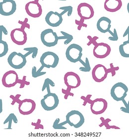 Male Female Pattern Stock Vector (Royalty Free) 348249527 | Shutterstock