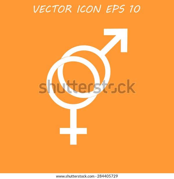 Male Female Sex Symbol Vector Illustration Stock Vector Royalty Free