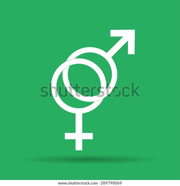 Male Female Sex Symbol Vector Illustration Vector De Stock Libre De Regalías 289790069 6270