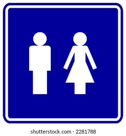 male and female sign