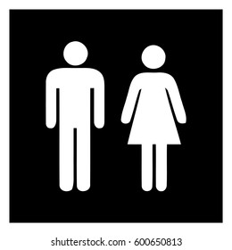 Male and female sign - Illustration