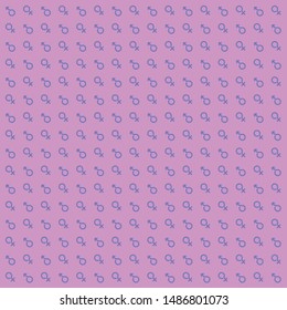 Male and female symbol pattern Vector illustration