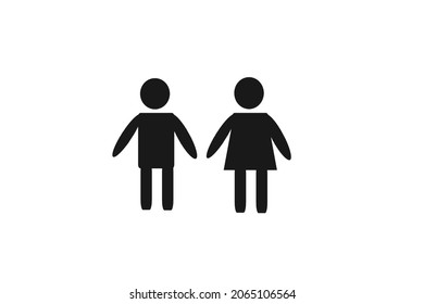 male and female symbols or icons