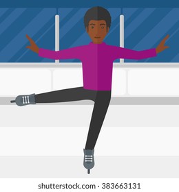 Male figure skater.