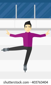 Male figure skater.
