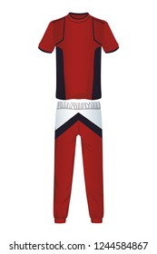 Male fitness sport suit