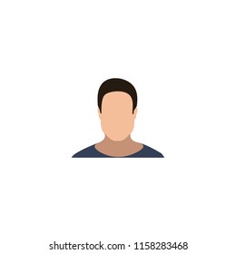 Male flat avatar