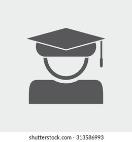 Male Graduate Icon
