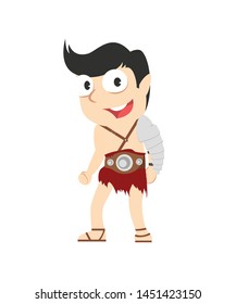 male guardian vector illustration design