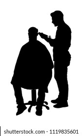 Barber And Hair Stylist Stock Illustrations Images Vectors
