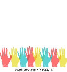 male hands and arm 