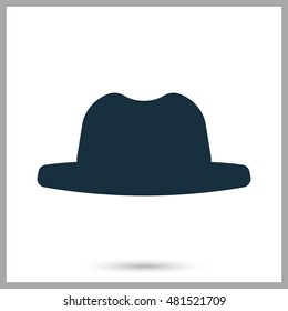 Male hat icon