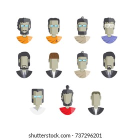 male head characters