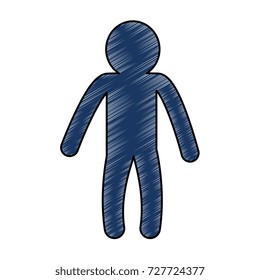 male human silhouette icon