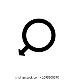 male icon. Element of web icon for mobile concept and web apps. Isolated male icon can be used for web and mobile on white background
