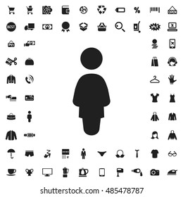 Male icon illustration isolated vector sign symbol