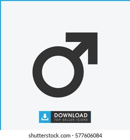 male icon illustration isolated vector sign symbol