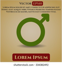 Male icon vector illsutration