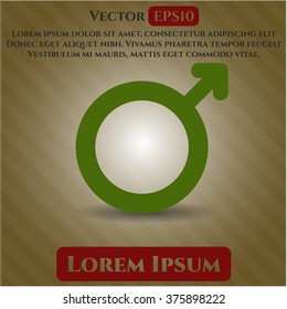 Male icon vector illustration