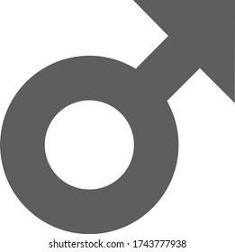 ilustración vectorial de icono masculino