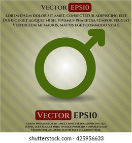 male icon vector symbol flat eps jpg app web concept website