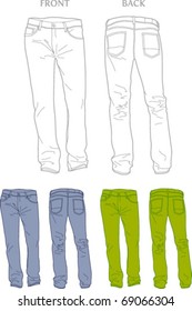 male jeans