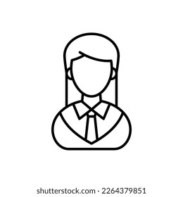 Male Lawyer icon in vector. Logotype