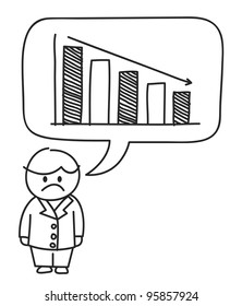 male with loss graph