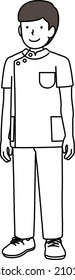Male manipulative illustration : Occupation