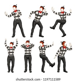 male mime set