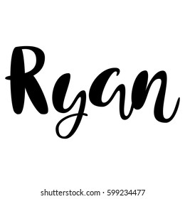 109 Ryan Name Images, Stock Photos & Vectors 