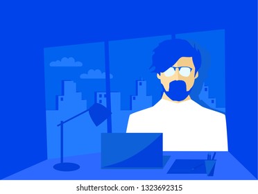 Male Office Worker 