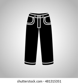Male pants icon