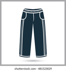 Male pants icon