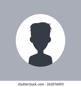 male person silhouette - unknown character