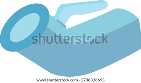 Male Portable Urinal pot container.